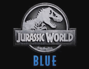 Jurassic World Blue title image.