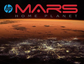 Mars Home Planet by HP title card